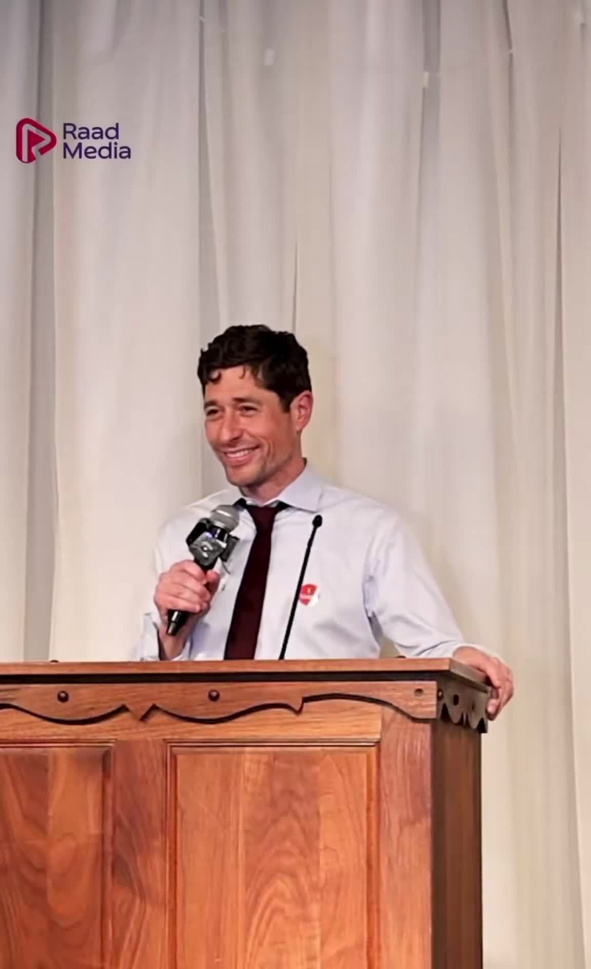 Newly re-elected Minneapolis Mayor Jacob Frey gave his victory speech in Somalian