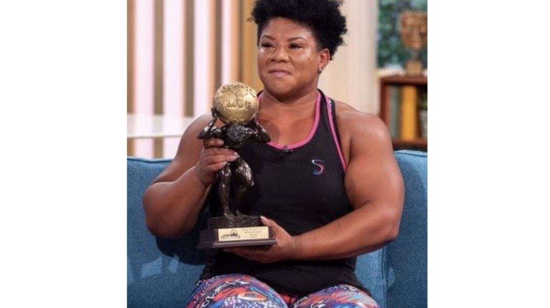 Man pretending to be a woman (right) stripped of his World’s Strongest Woman title.  Jammie Booker cheated and got caught. Men don’t belong in women’s sports.