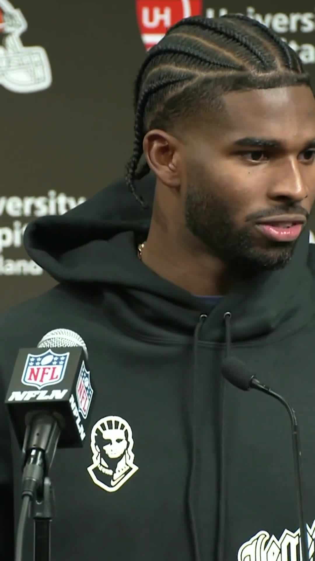 Shedeur Sanders DROPPING BARS after his first NFL start 🔥   