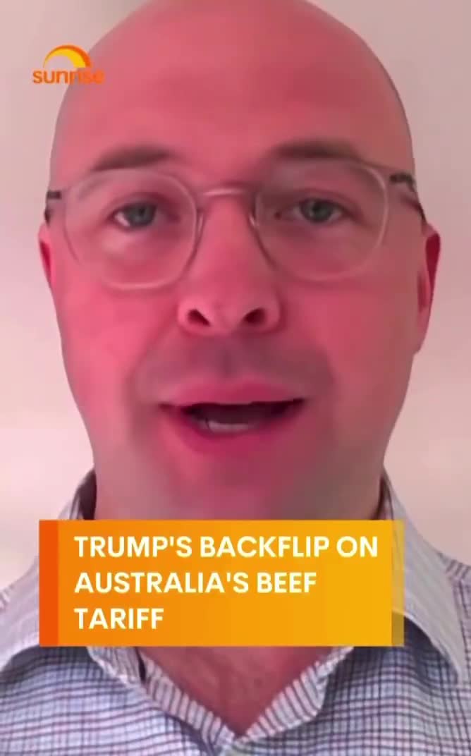 President Donald Trump has reversed his own tariff policy, dropping the 10% levy on Australian beef to help ease America’s cost of living crisis.  Australia first 🇦🇺
