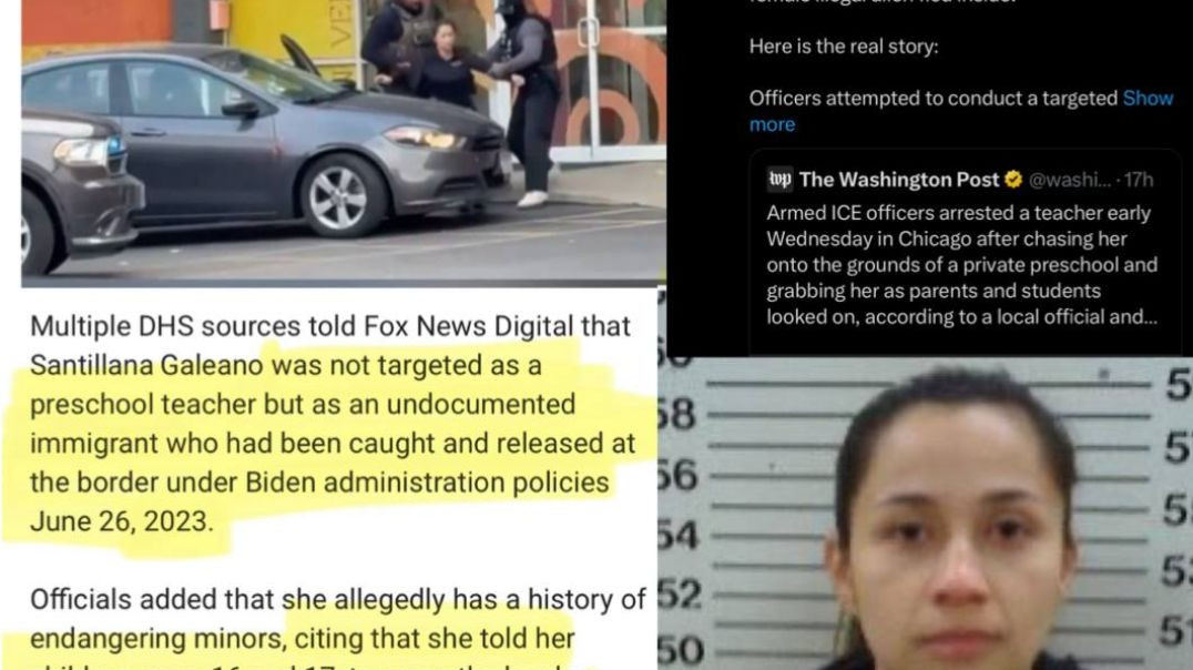 Illinois Democrat Mike Quigly lies through his teeth saying ICE is raiding daycare centers and dragged this US Citizen woman out