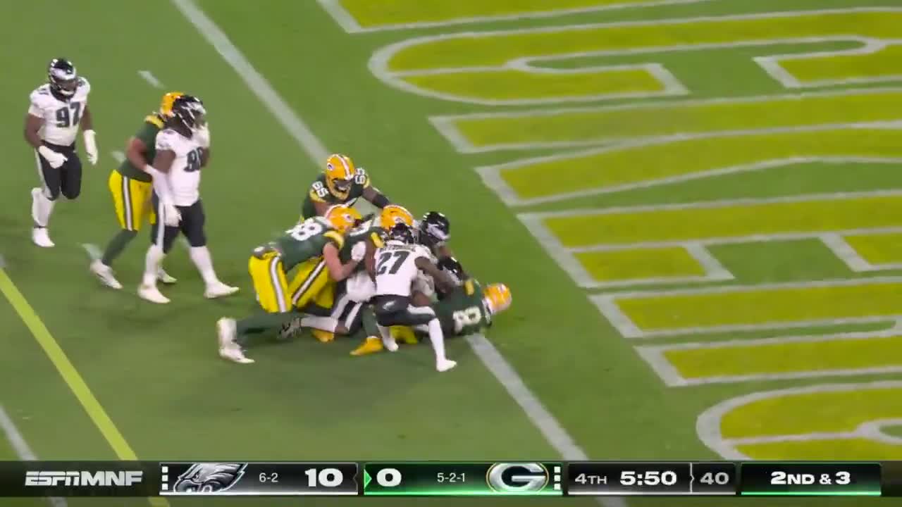 JOSH JACOBS AND THE PACKERS RESPOND QUICKLY 😤