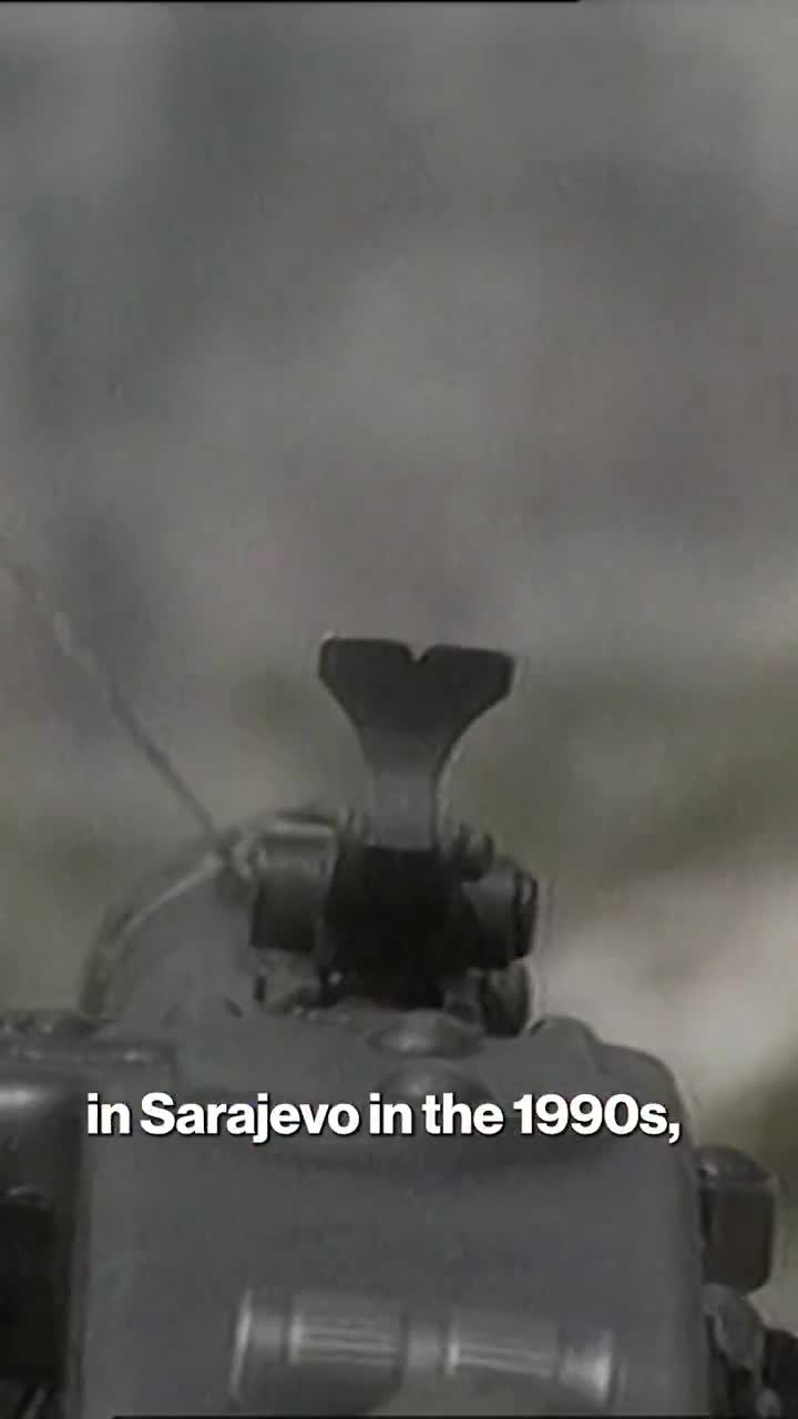 This is one of the most evil demonic things I’ve ever seen  Rich tourists allegedly paid tens of thousands of dollars to randomly shoot civilians including children in Bosnia