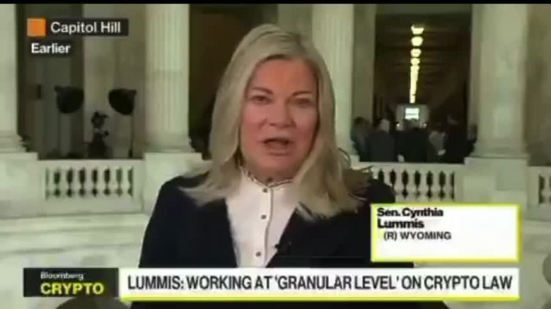 🇺🇸 SENATOR LUMMIS JUST SAID LIVE ON BLOOMBERG THAT THEY ARE ABOUT TO PASS THE CRYPTO MKT STRUCTURE BILL  IT’S HAPPENING!!