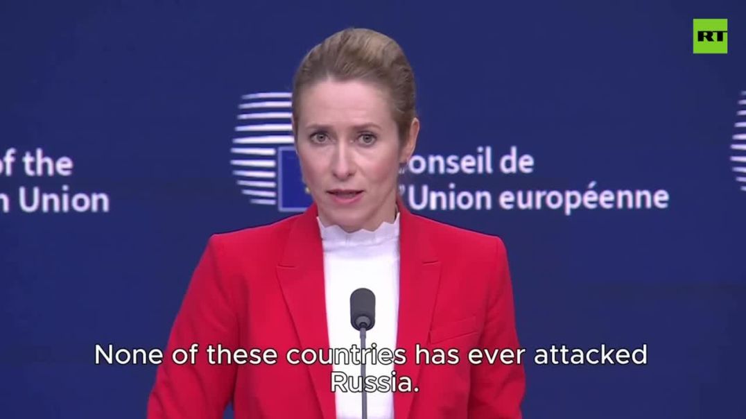 Behold, Kaja Kallas and her latest profound knowledge of history  The EU's top diplomat now claims no country has attacked Russia in 100 years, but Russia has attacked 19