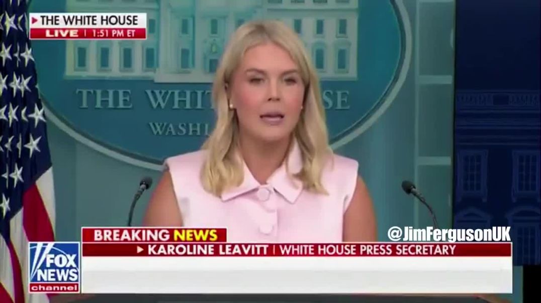 🔥 KAROLINE LEAVITT JUST DROPPED A NUCLEAR TRUTH BOMB FROM THE WHITE HOUSE PODIUM