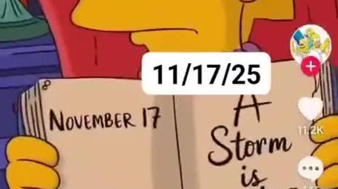 THE SIMPSONS ABOUT TOMORROW, NOVEMBER 17TH, 2025