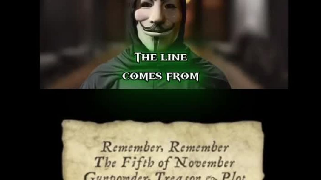 Remember, Remember — The Meaning Behind November 5th