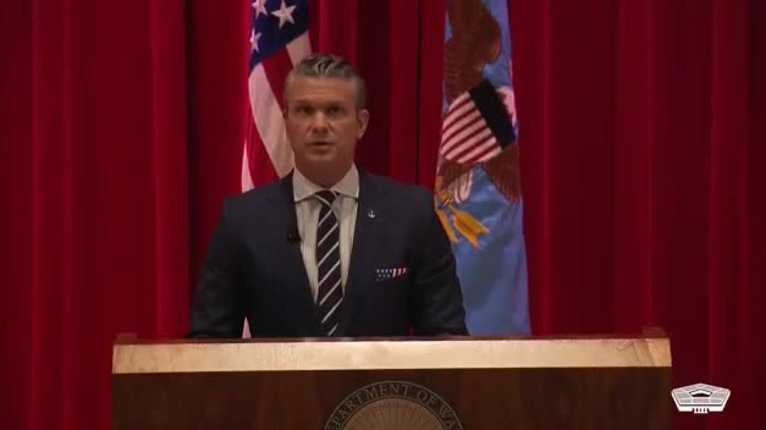 Part 2: THE ONLY WAY is the military. Fully controlled.  🚨 Pete Hegseth transforms the Department of War to Shift from peacetime complacency to WARTIME URGENCY
