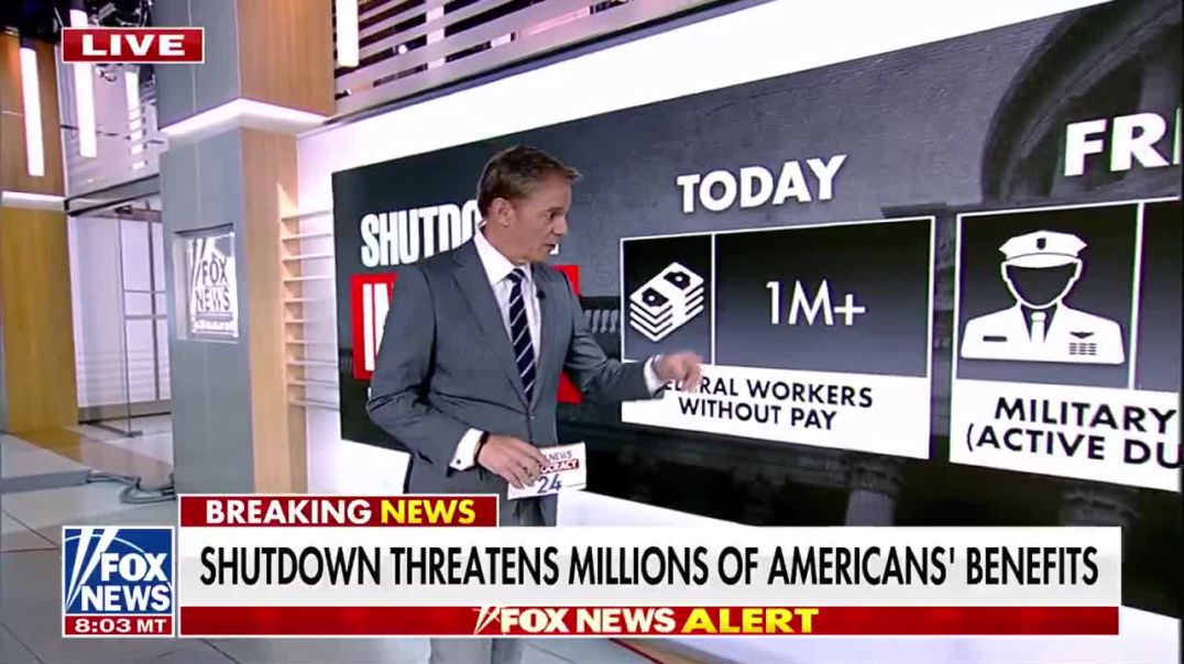SHUTDOWN DAY 30: Bill Hemmer shows us which government benefits are at risk for millions of Americans as the government shutdown drags on.
