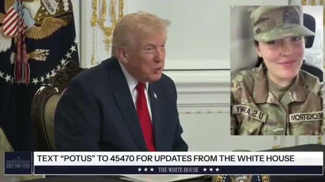 So sad… President Trump regrets to inform you 20-year-old West Virginia National Guard member Sarah Beckstrom has passed away from her injuries