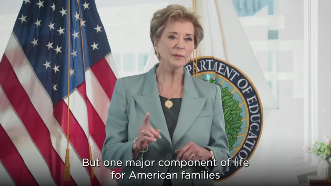 Secretary Linda McMahon: Return the power to the States where it has always belonged.