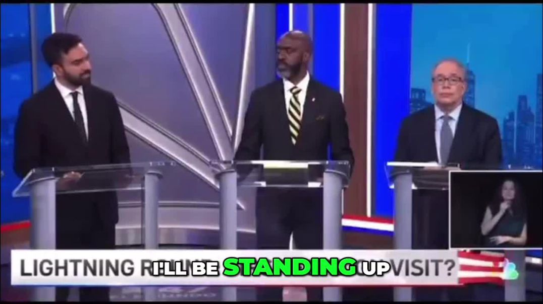 Verrry interesting…  All the New York Democratic Mayoral Candidates said their first visit would be to Israel and/or Ukraine…. Except one candidate.
