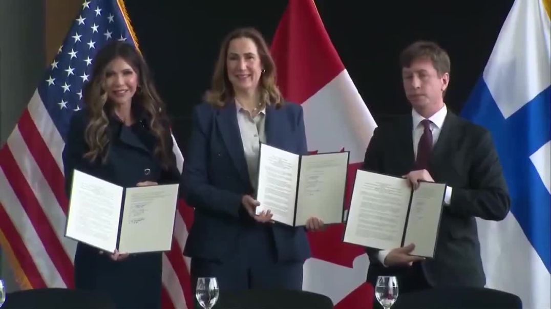 🚨 WOW! President Trump and Sec. Noem have just entered the U.S. into a MASSIVE partnership that will assert American dominance in the Arctic over Russia and China