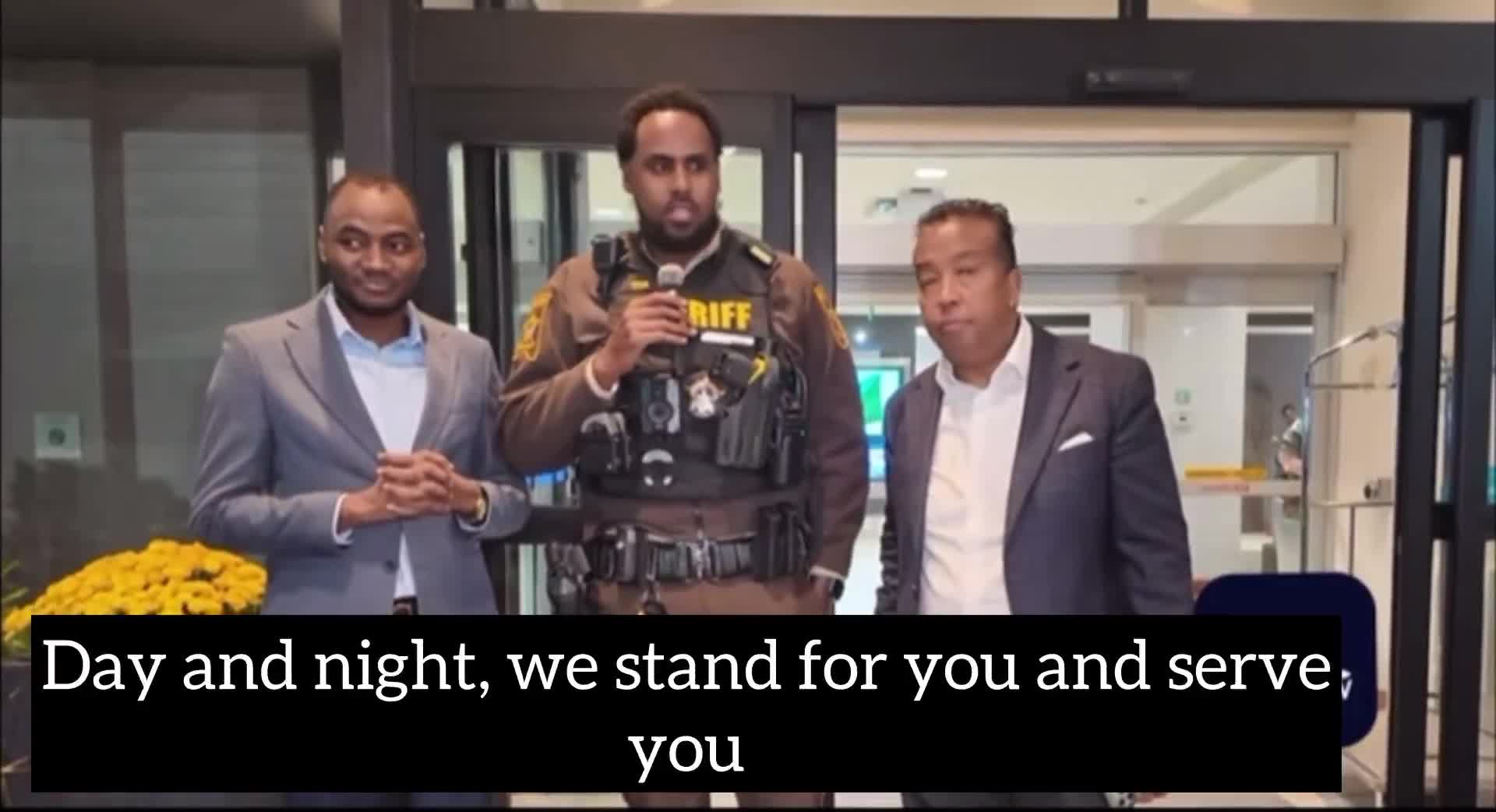 Minnesota Sheriff says he’s a police officer for Somalians first in the U.S. and abroad