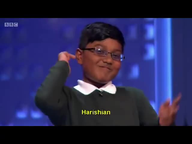 What do you notice about this old BBC Quiz Show for British School Kids?