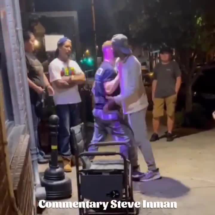 It was over once he took off the fanny pack.