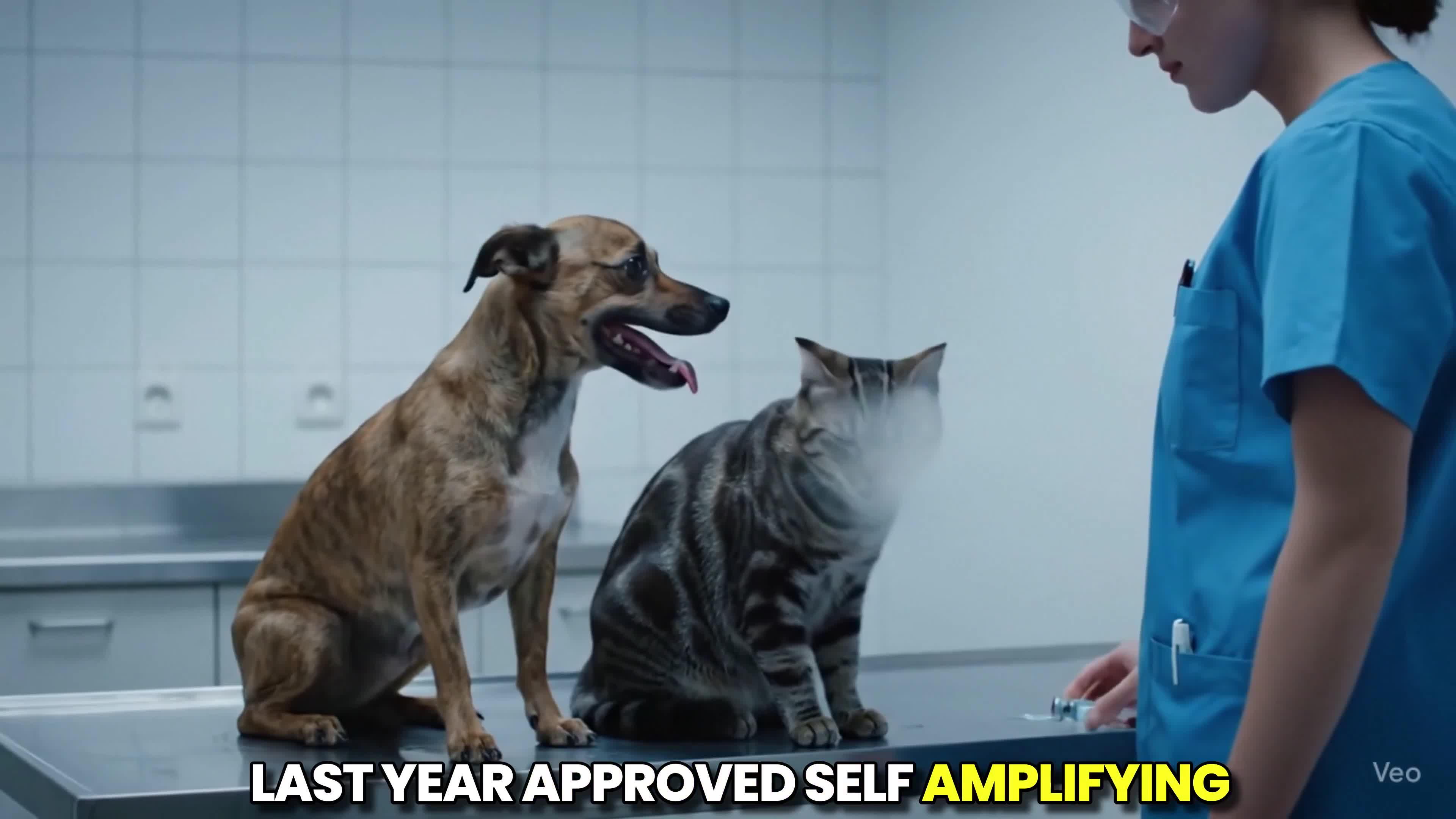 The USDA last year approved self amplifying mRNA Vaccines  “There are now mRNA injections for our cats and dogs”  “These are authorised and available for online purchase”