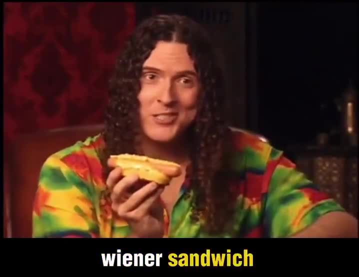 Weird Al tests a young Eminem for a Hotdog Twinkie for some reason 😭 (2003)