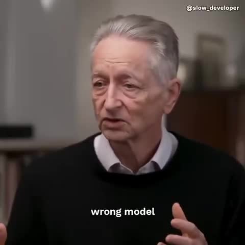 So AI is basically going to Fire The CEO of a Corporate Company using it at some point?  Geoffrey Hinton with a fascinating minute on use of AI.  It’s going to be absolutely wild.