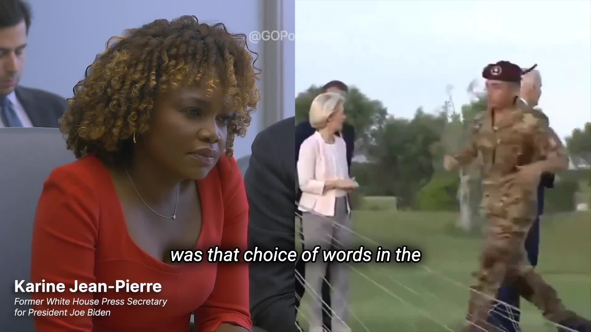 HOLY SHIT: Biden White House Press Secretary Karine Jean-Pierre ADMITS that they pushed the 