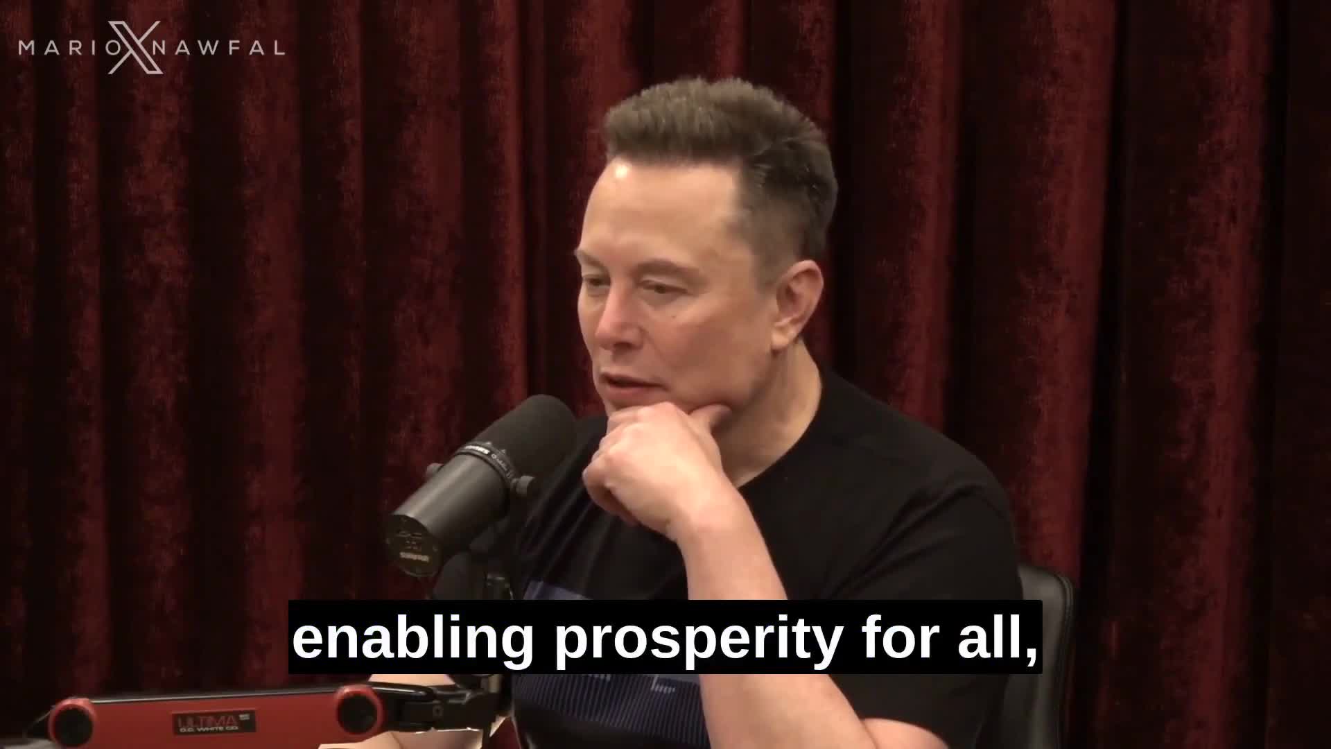 ELON: CAPITALISM WILL ACHIEVE WHAT COMMUNISM COULD ONLY DREAM OF  “The irony is that the capitalist implementation of AI and robotics enabling prosperity for all, an abundance of goods and...