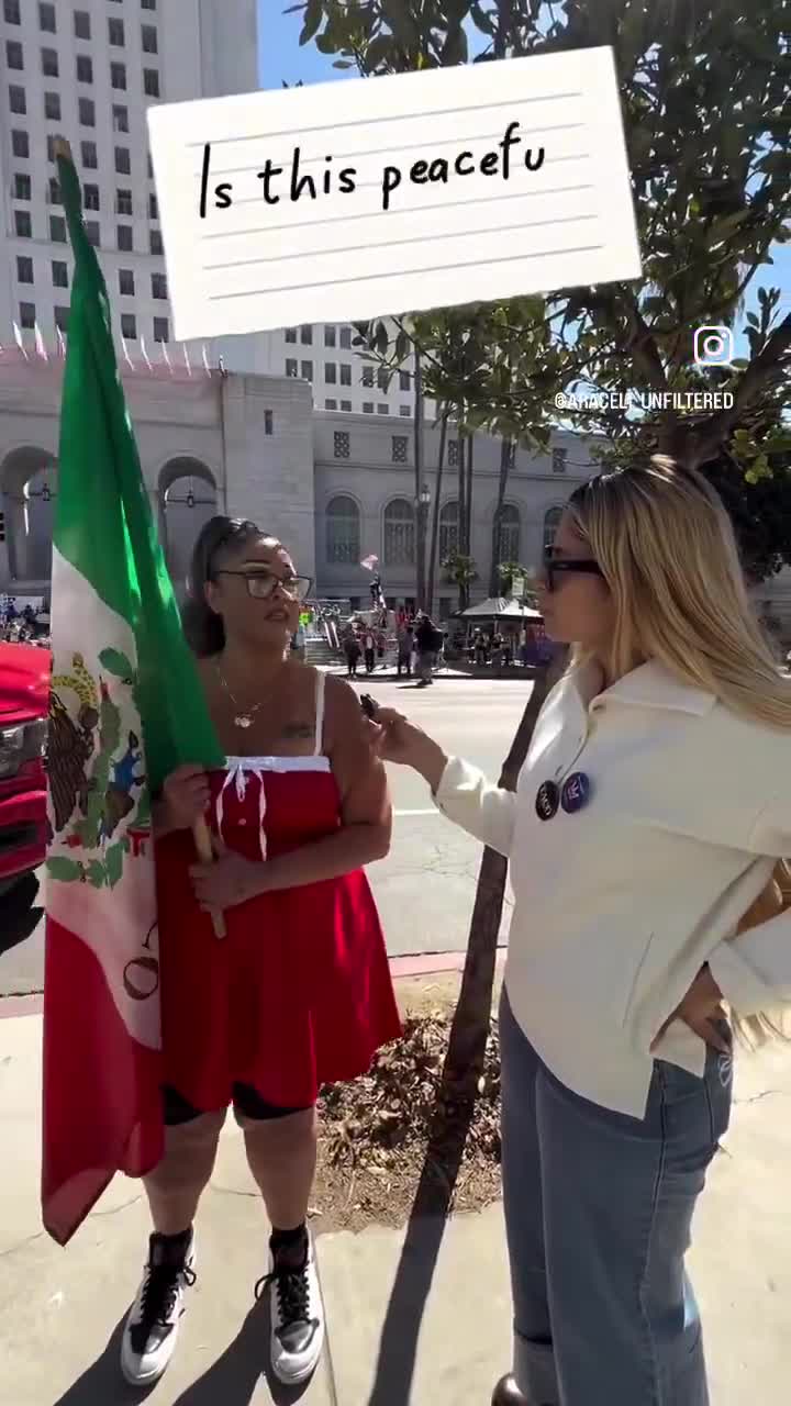 This chick is living in La La Land...