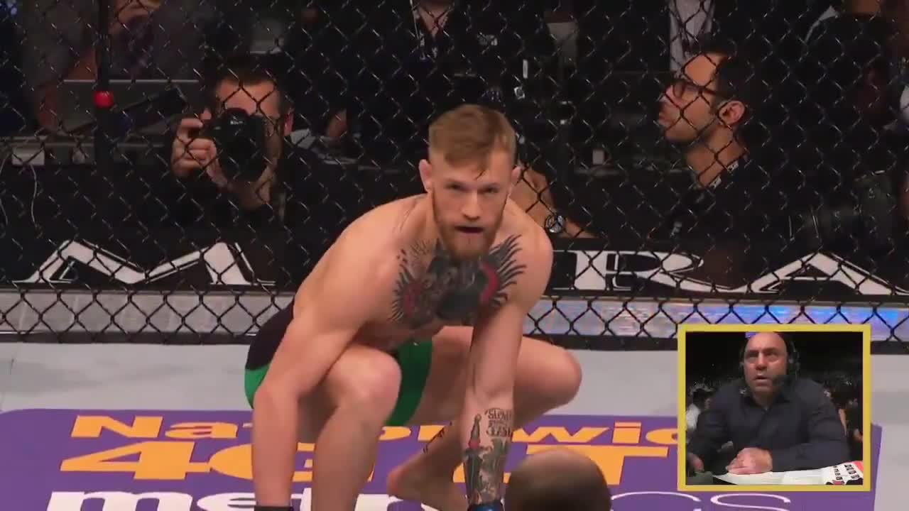 10 years ago today, Conor McGregor knocked out Jose Aldo in 13 second...