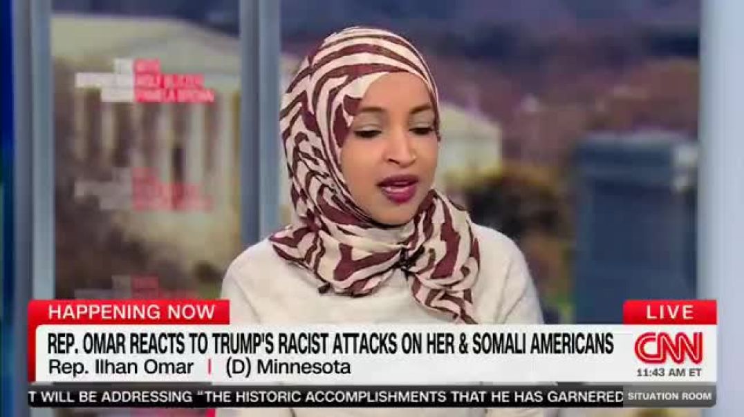 Rep. Ilhan Omar is spewing MAJOR BS right now  On Somalis: “We are doctors, we are teachers, we are entrepreneurs!”