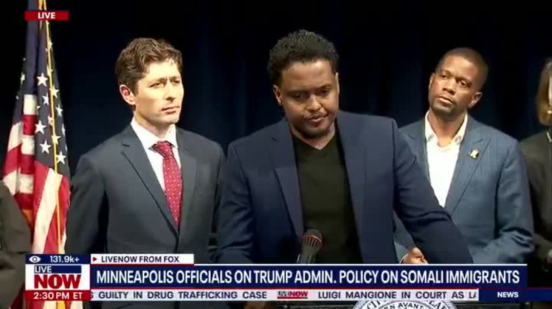 Trump ... "All somalis do is complain."  5 minutes later 😂  Minneapolis City Council member Jamal Osman slams Trump’s “garbage” comments; brands him “racist.”  “I am proud to say I am Somali