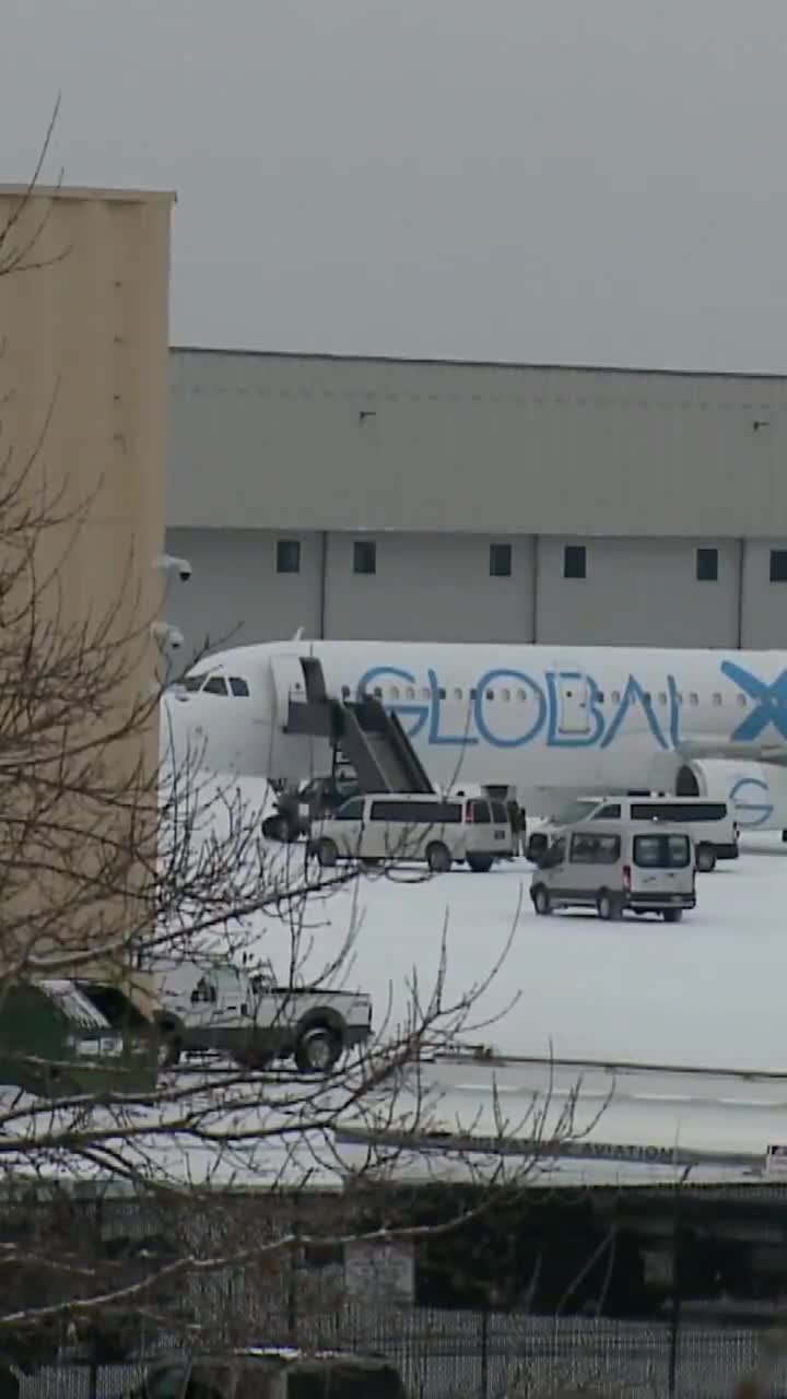 Several handcuffed people loaded onto a plane by DHS in Minnesota  Keep it coming!