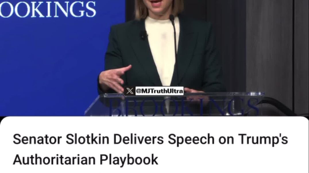 Part 4: Seditious Six’er Elissa Slotkin spoke at the Brookings Institute a month ago and “Predicted” there would be “Bloody Incident” involving the National Guard two weeks after her self-titled speec