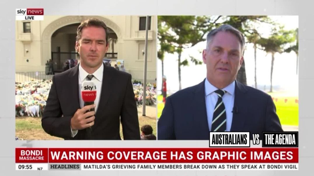 Defence Minister Richard Marles has ruled out taking a tougher stance on Muslim clerics who preach hate, deflecting to “muh Nazi salute,” and saying the priority is doing whatever is necessary to pres