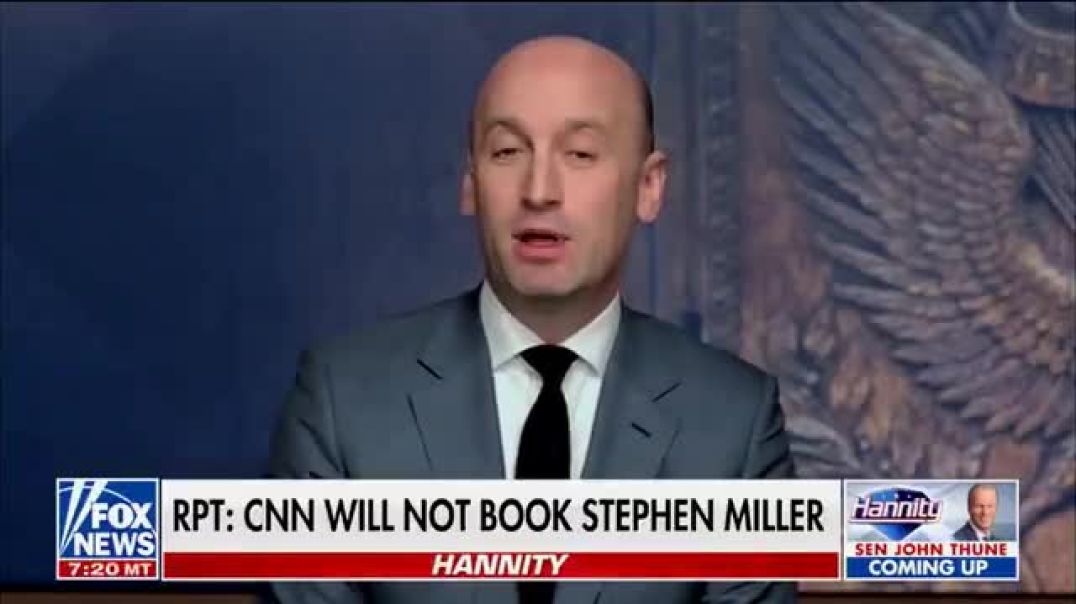 🔥CNN is PETRIFIED to let Stephen Miller on their network to debunk fake news and defamation against him