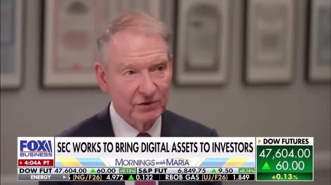 🚨 SEC CHAIR PAUL ATKINS:  “All U.S. markets will be on-chain within two years.”