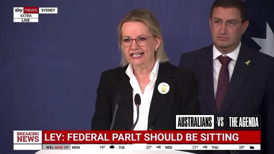 Opposition Leader Sussan Ley just lost her shit at Penny Wong, criticising her for failing to attend the Bondi vigils or victim funerals and accusing her of showing no public empathy for the impact of