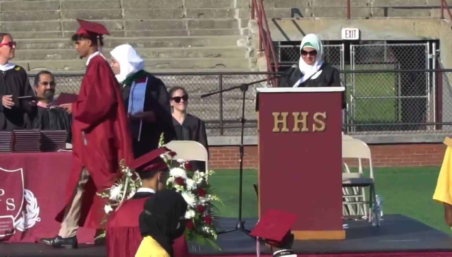 Hamtramck High School in Michigan. This is a city that was 90% white ...