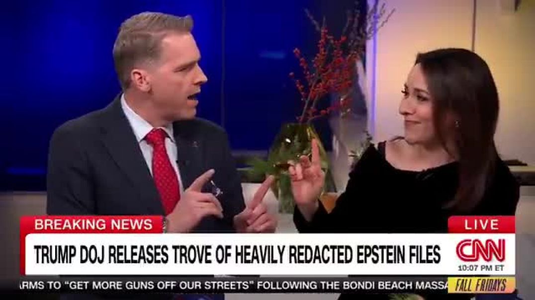 OMG. One of Scott Jennings' best takedowns YET.  HINOJOSA: It's fishy Bondi only has Epstein photos of Bill Clinton!