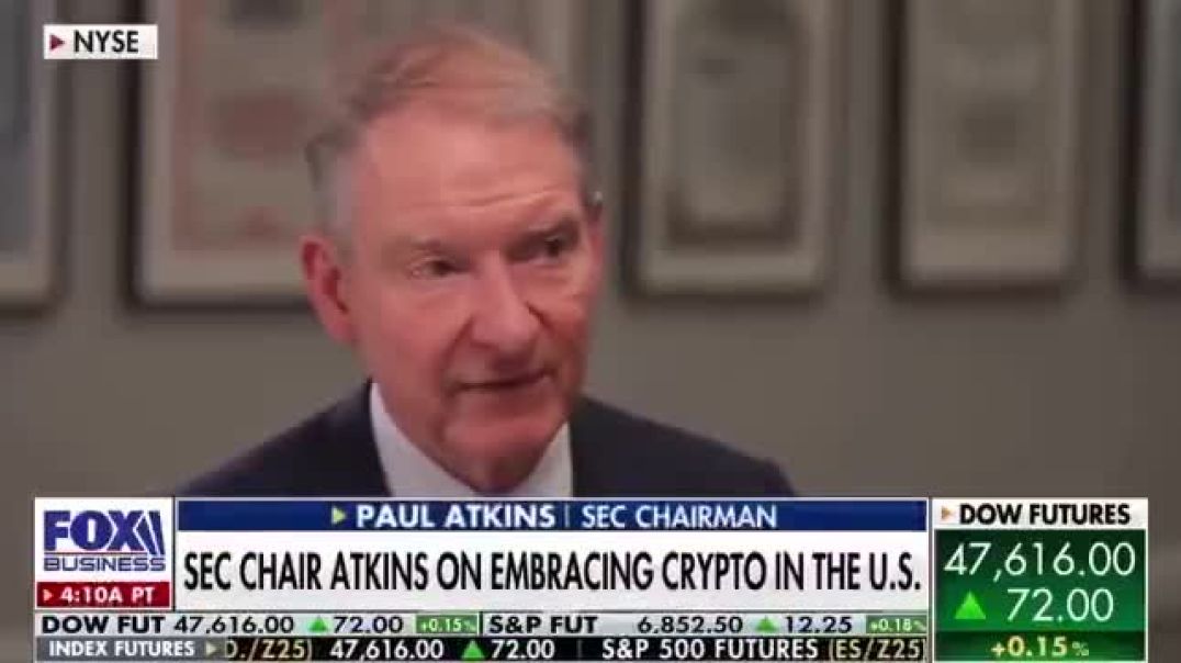 SEC CHAIR SAYS CRYPTO MARKET STRUCTURE BILL IS ABOUT TO PASS