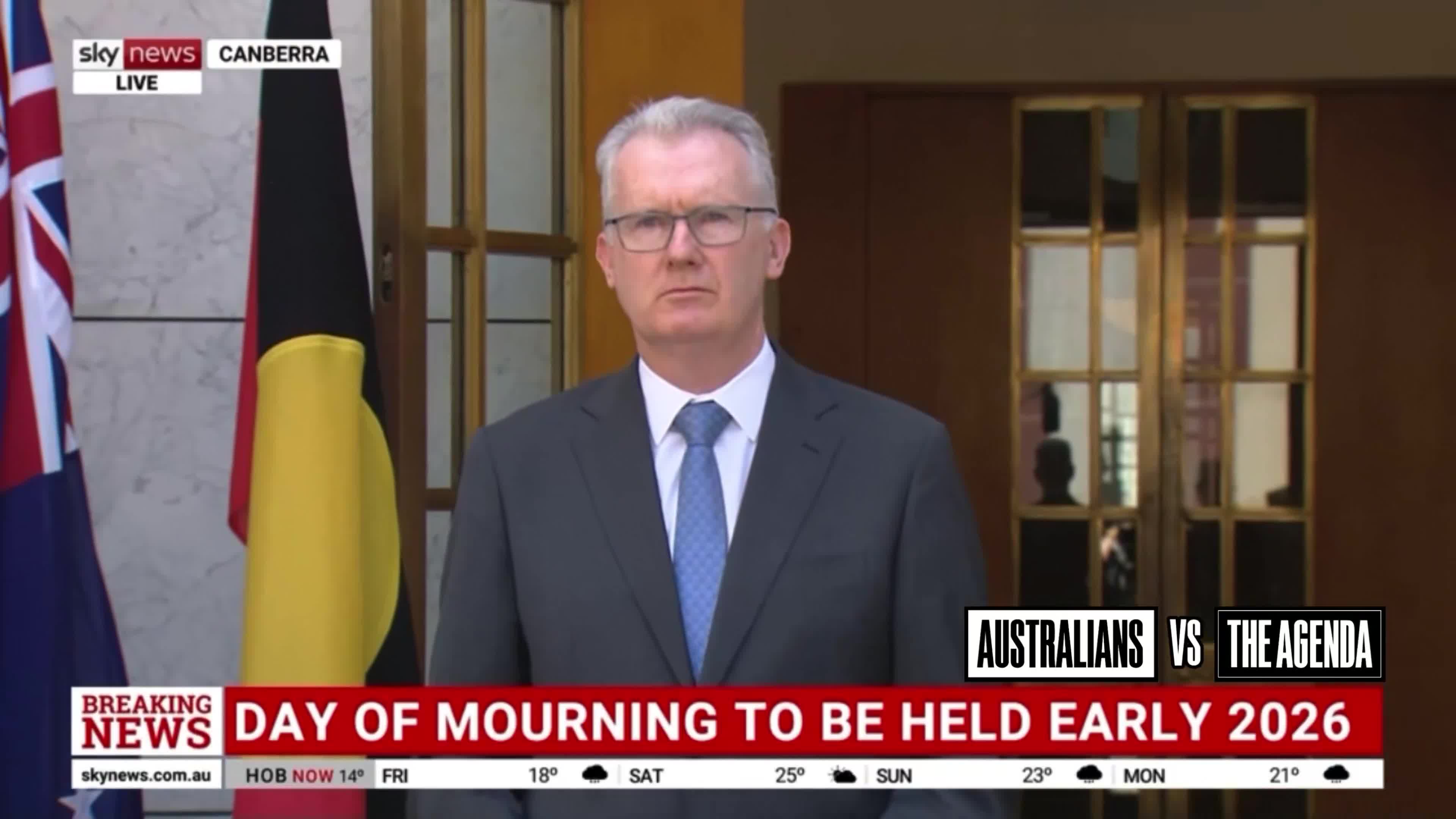 Home Affairs Minister Tony Burke was asked whether his push to take “...