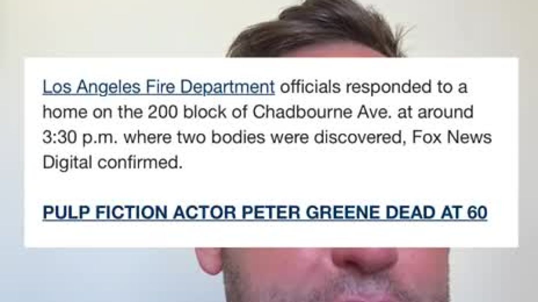 Rob Reiner  Found “dead” “stabbed” by his son  Around 3.30pm (33)  Trump blames his TDS are the reason 😂