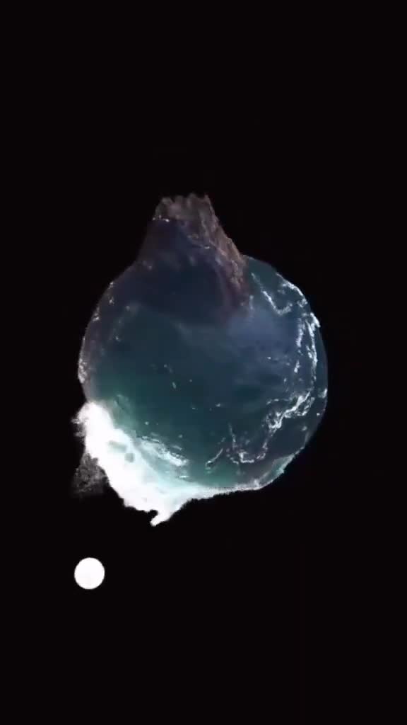 How the Moon rocks entires Oceans and creates tides every day at an a...