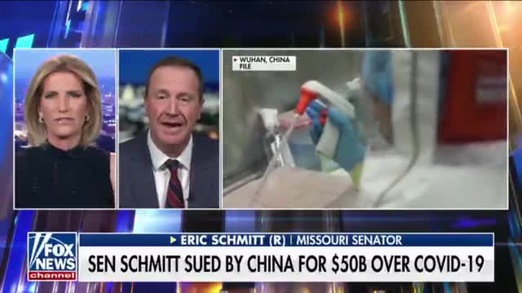HOLY CRAP! China just SUED Sen. Erich Schmitt (R-MO) for $50 BILLION because he exposed them for causing COVID-19 at the Wuhan Lab