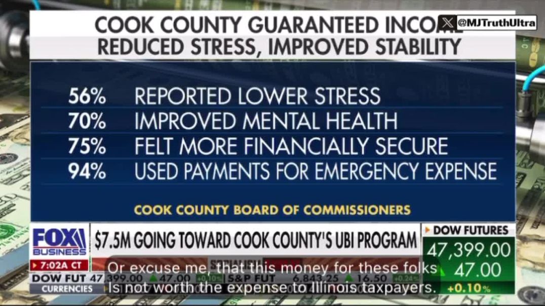 And so it begins…  🚨 Cook County in Illinois launches a Universal Basic income Program where low-income households are Guaranteed Monthly Payment “no strings attached” — All Paid for by Taxpayers who 