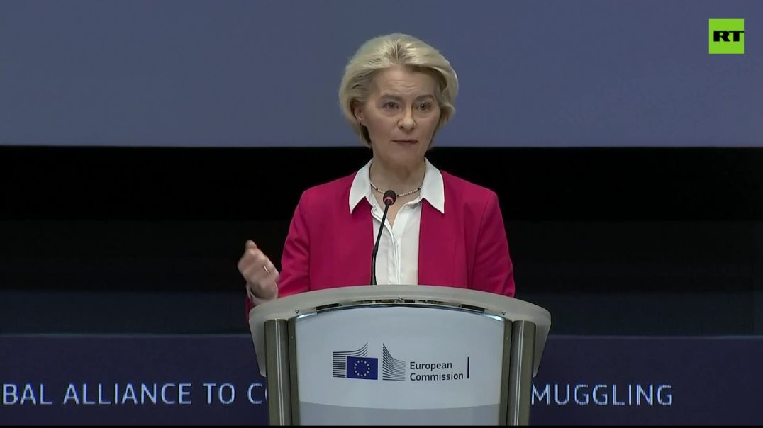 Ursula von der Leyen's answer to illegal migration: target smugglers  'Freeze their assets', issue 'travel bans'  Ah yes, smugglers and their modus operandi of flying first cl