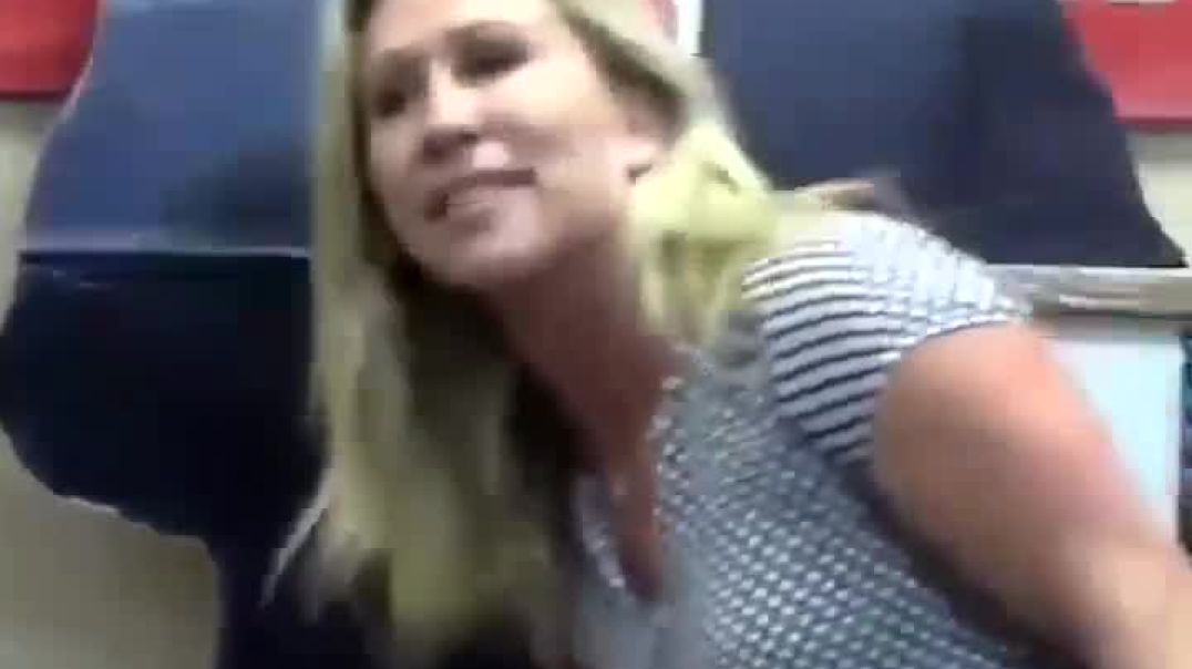 Let me remind Rep. Marjorie Taylor Greene of this video of her sexually molesting a cardboard cutout of President Trump.