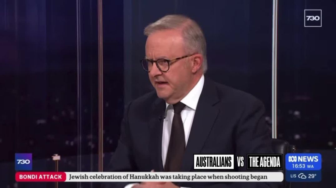 Part 1: Prime Minister Anthony Albanese confirms that the surviving Bondi shooter is currently in a coma at a local hospital.