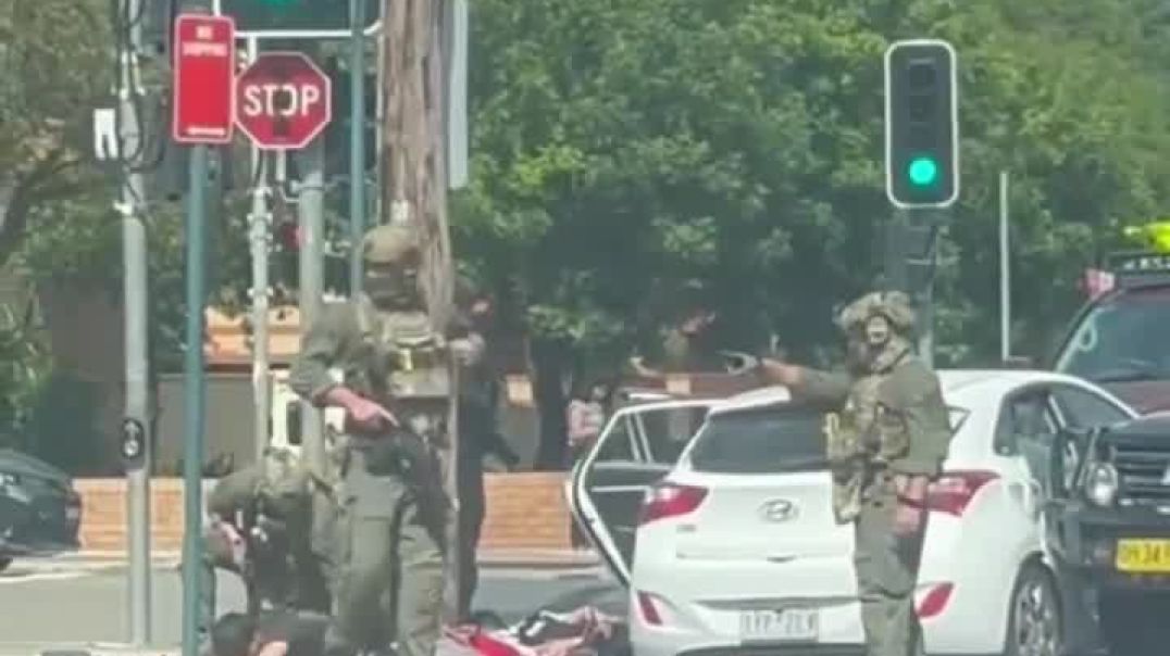 NSW Police Public Order and Riot Squad have just ram raided a white Hyundai in southwest Sydney’s Liverpool, intercepting at least three men suspected of travelling from Melbourne with the intention o
