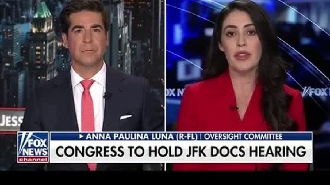 Anna Paulina Luna tells Jesse Watters - there is a new video showing that JFK was not killed by Oswald - NBC has been hiding it for years. The CIA never bought the lone gunman theory 💥
