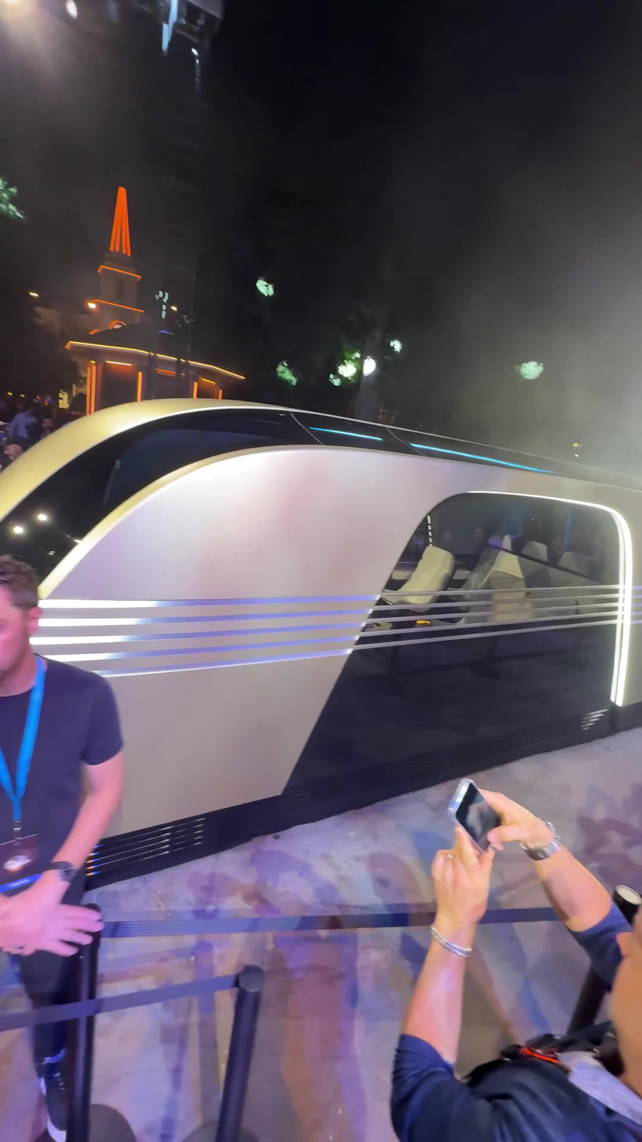The Tesla Robovan is CGI IRL